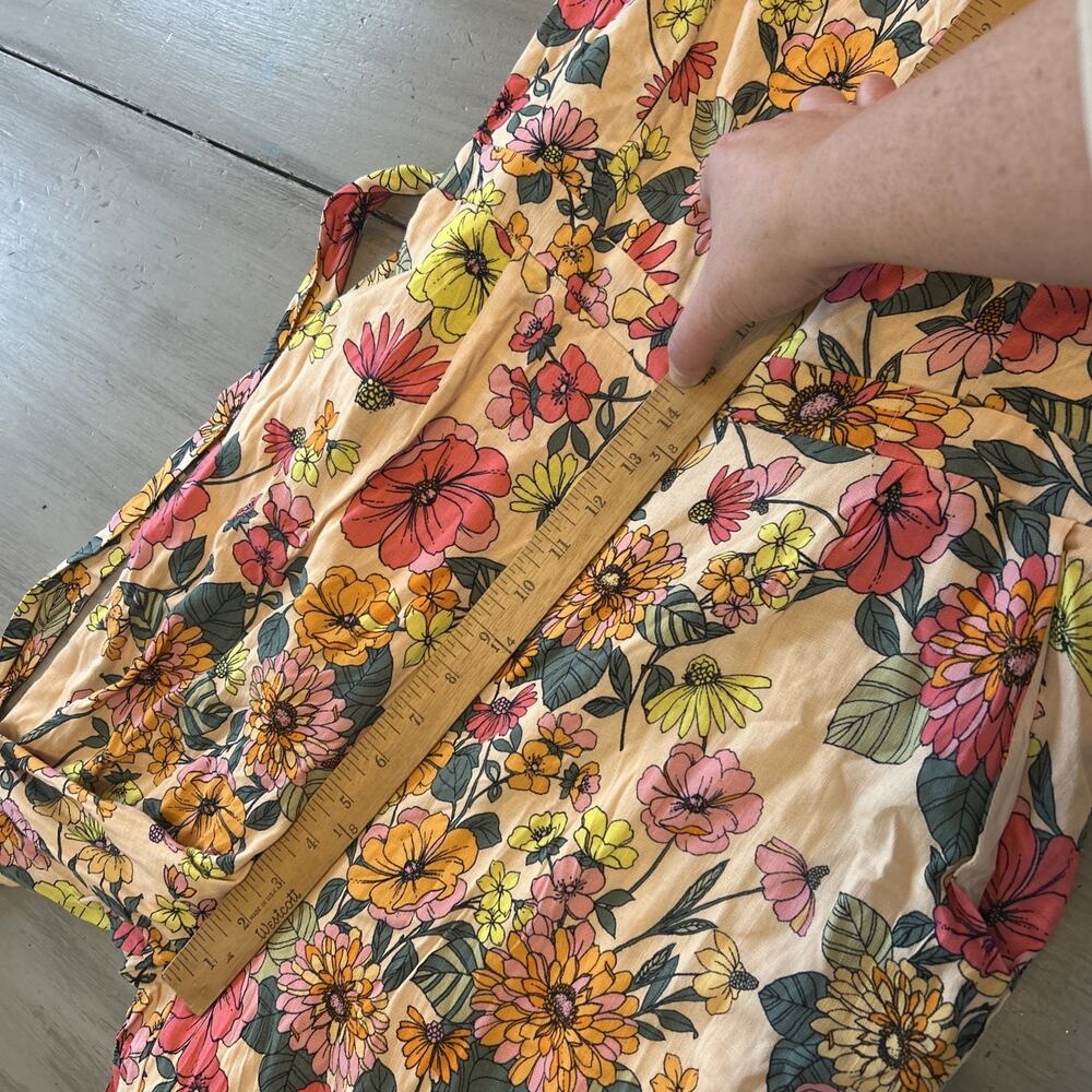 Baltic Born Gemma Wide Leg Jumpsuit in Multi Floral Boho Sz XL Milkmaid Cottage - Picture 5 of 13